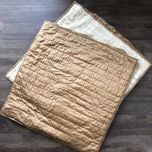 Pottery Barn Euro Sham Set